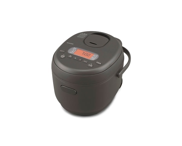 アイリスオーヤマ ジャー炊飯器 3合 ホワイト/ブラック