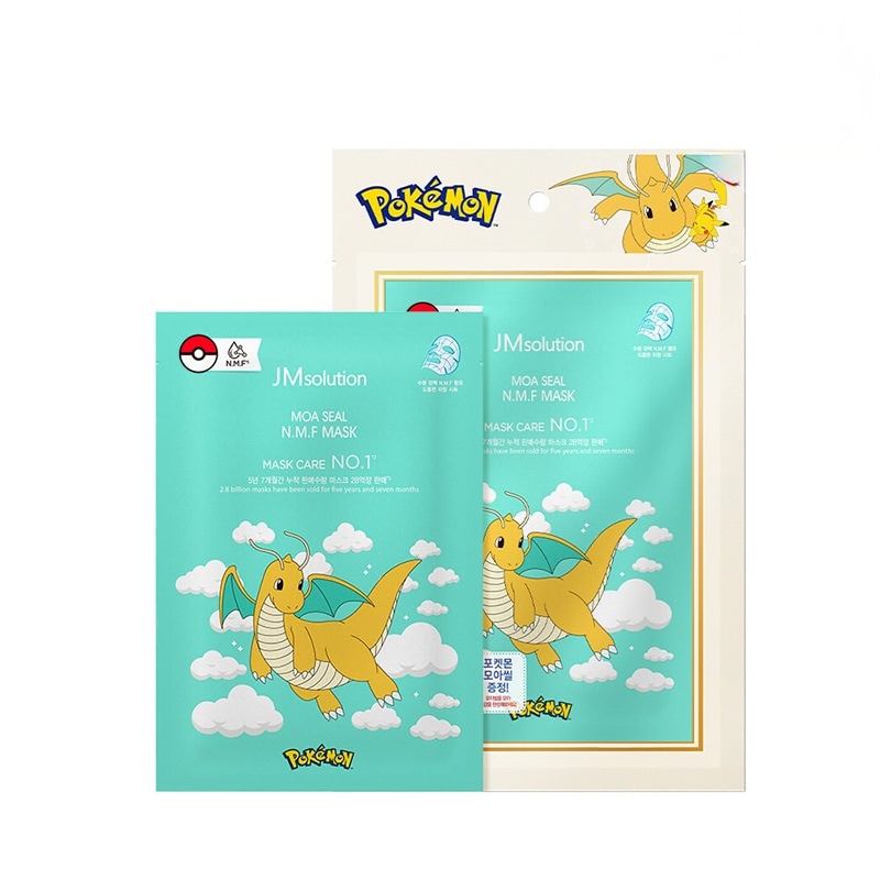 限定版 ポケモン モアシール NMF カイリュー マスクパック 30ml 6ea