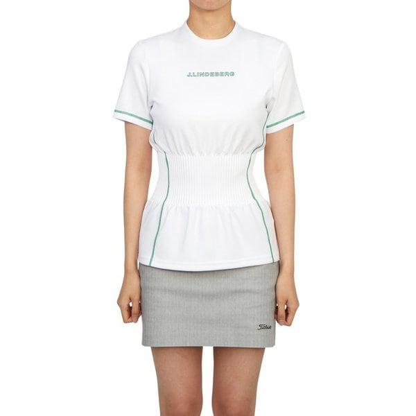 J.LINDEBERG 女性ゴルフウェア半袖Tシャツ GWJT07574 0000