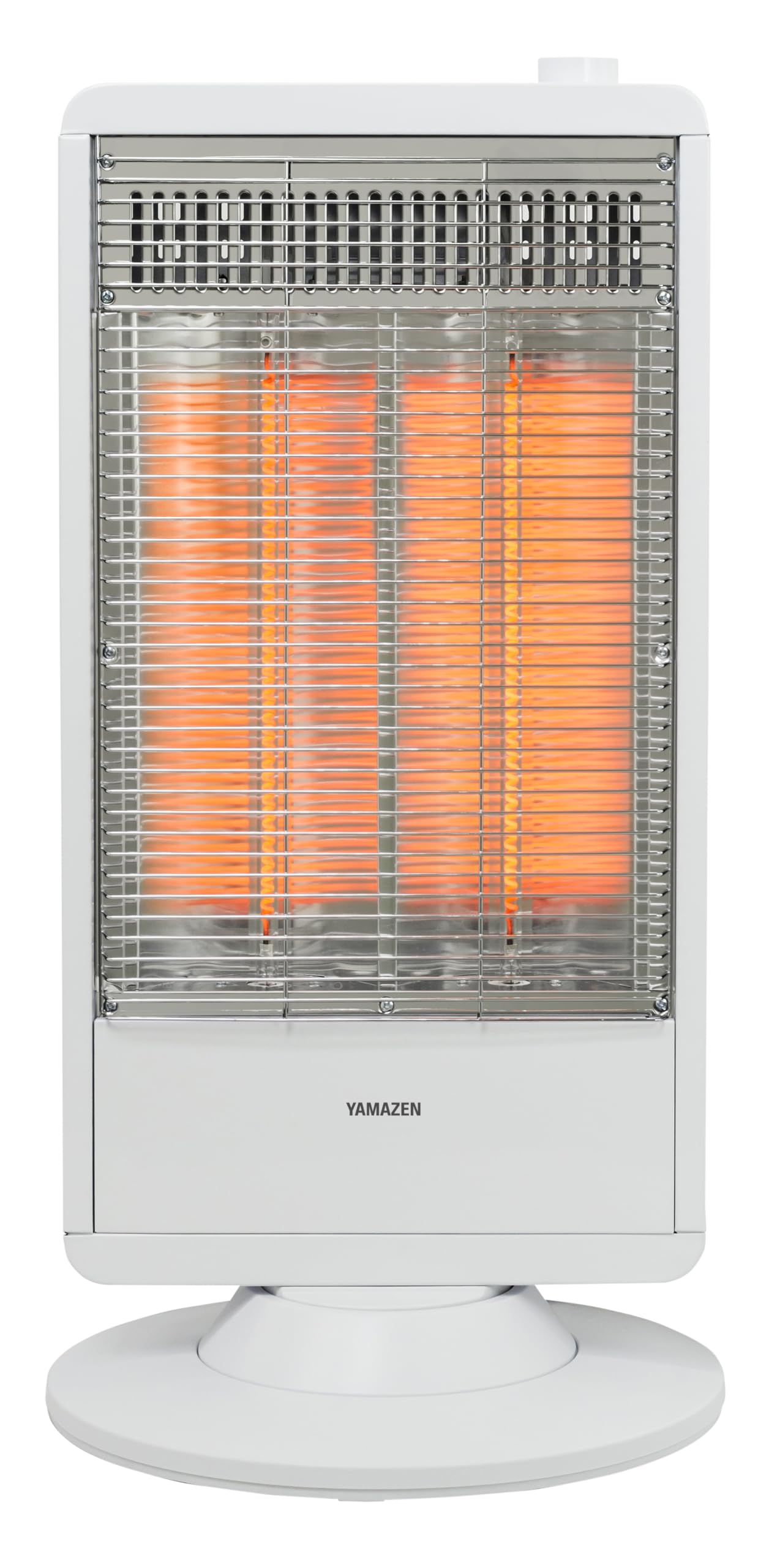 [山善] 遠赤外線 カーボンヒーター (900W/450W 2段階切替) 自動首振り機能付 ホワイト DC-S097(W)