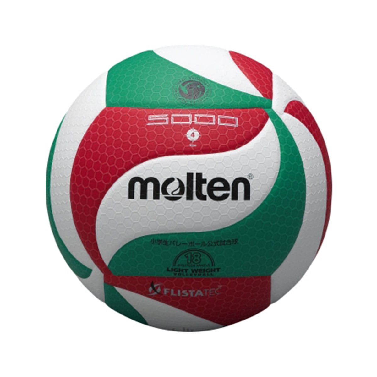 バレーボール 4号軽量 検定球 フリスタテック 軽量バレーボール5000 レディース キッズ ジュニア 部活 クラブ チーム 一般用 小学生 ボール 球 ソフト構造 公式試合球 V4M5000-L