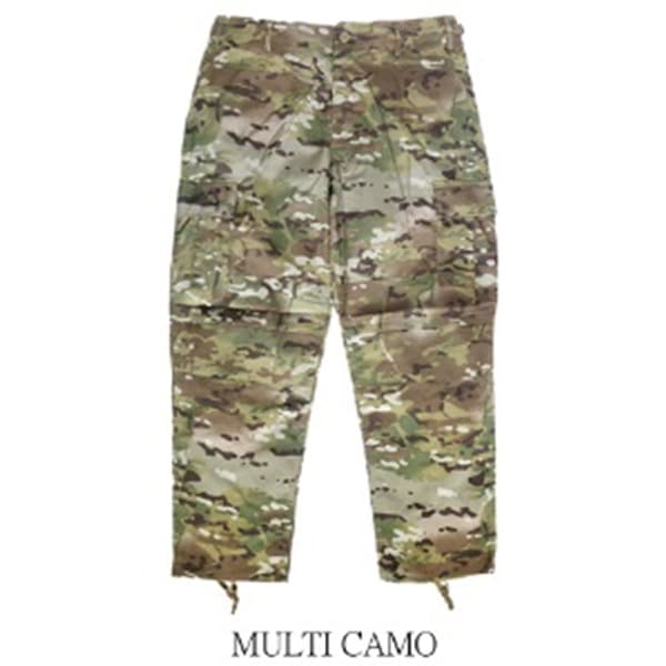 カモフラージュ パンツ 迷彩 ズボン Mサイズ マルチ カモ 綿混 アメリカ軍 ミリタリーウェア ミリタリーパンツ 軍パン 軍モノ