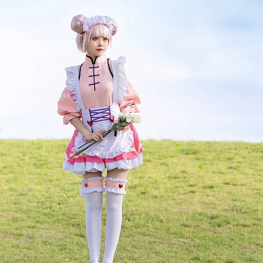 送 料 無 料栄光日韓着物コスプレ小喬メイド服アニメ衣装ロリlolitaコスプレ舞台