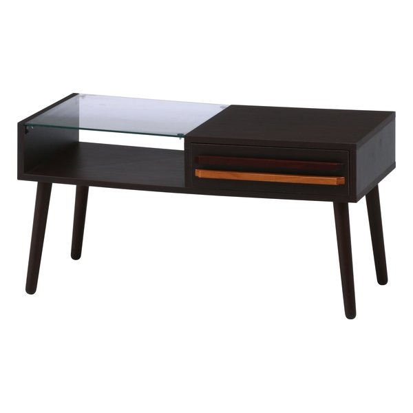 リビングテーブル オスロ ダークブラウン HH-8040PG