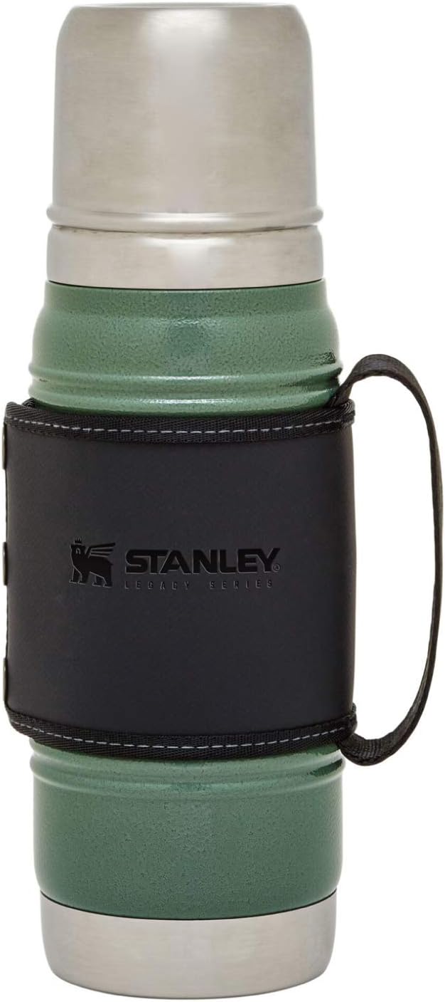 水筒 蓋付き レガシー 真空ボトル 0.6L カップ付 魔法瓶 マグ マイボトル 大容量 保冷 保温 マグボトル 保温ポット ステンレス ハンドル 取手 アウトドア レジャー 登山 キャンプ スポーツ