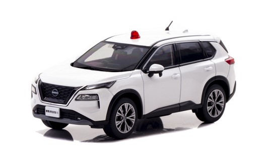 RAI’S 1/43 日産 エクストレイル S e-4ORCE (T33) 2022 警察本部刑事部機動捜査隊車両 (白)【H7432212】 ミニカー RAIS H7432212 ニッサン エクスト