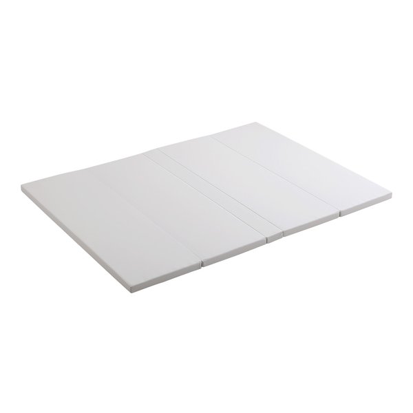 折りたたみ式キッズプレイマット Sサイズ(約120×160cm) ライトベージュ