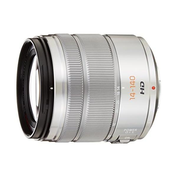 【中古】パナソニック 標準ズームレンズ マイクロフォーサーズ用 ルミックス G VARIO 14-140mm/F3.5-5.6 ASPH./POWER O.I.S. シルバー H-FS14140-S