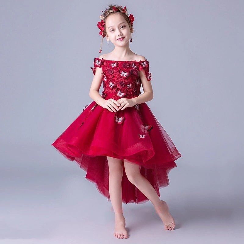 子供ドレス 結婚式/発表会 フォーマル チュールドレス 子供用ドレス ピアノ演奏会結婚式