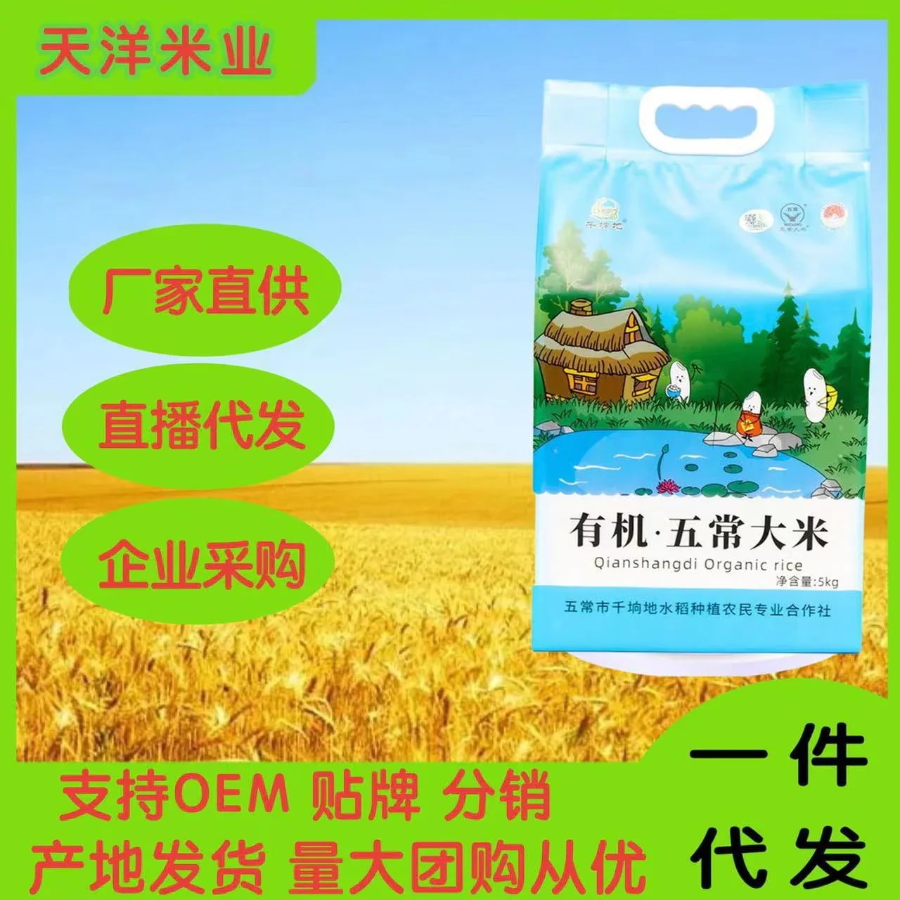 2024年新米武昌米有機米5kg1袋東北米レンガ真空ギフト卸売A58 6,007円