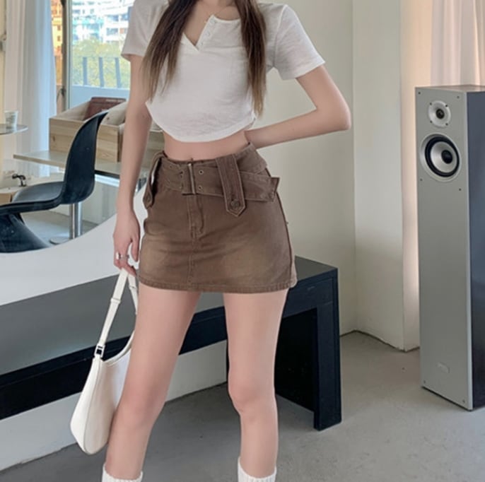 スカート デート ミニスカート デニムスカート ミニ ミニ丈 ショート ショート丈 膝上 ハイウエスト かわいい 大人可愛い きれいめ シンプル カジュアル 大人 上品 おしゃれ お洒落 主役級