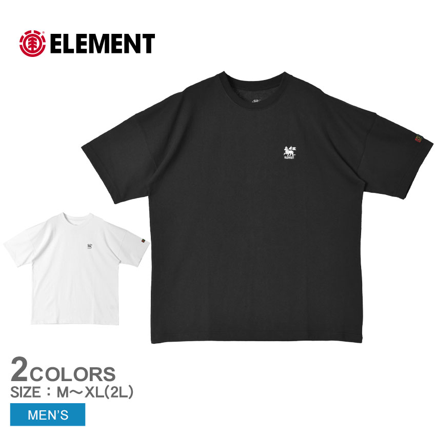 LION SS BE022RT1 メンズ トップス ウェア Tシャツ 半袖 クルーネック ストリート プリント カジュアル アウトドア レジャー スケーター スケボー ワンポイント