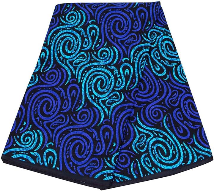 アフリカ布 アフリカンプリント アフリカンファブリック 生地(O)