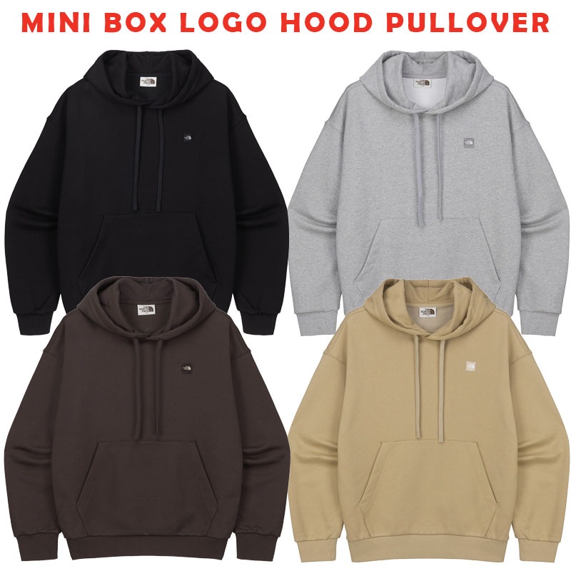 韓国正規品保証 関税負担なし NM5PQ51J MINI BOX LOGO HOOD PULLOVERデイリー 基本 着装 男子 女子 人気 韓国 ファッション 男女共用 アウトドア