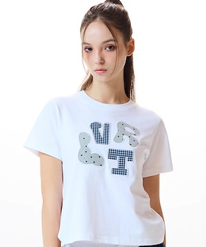 Qoo10 LUV IS TRUE IM LV TEE ロゴ 半袖 プリント