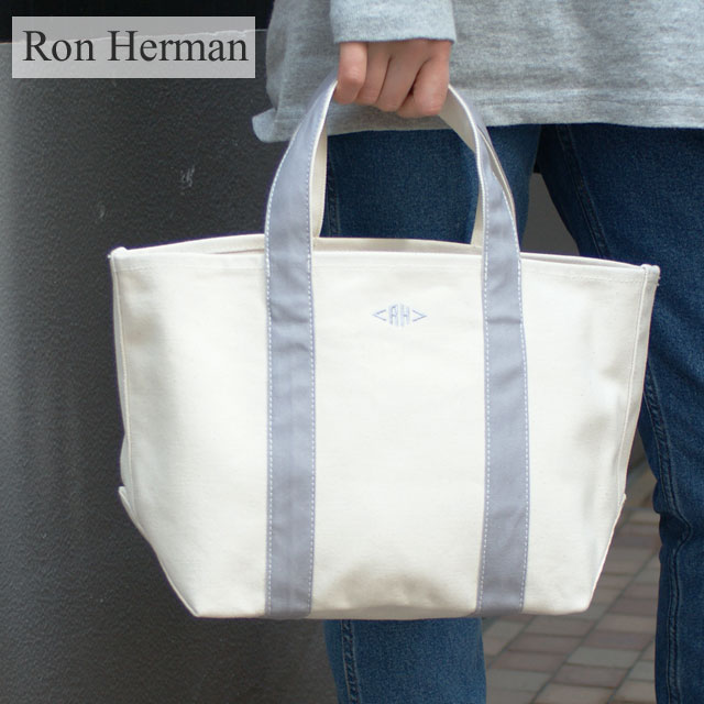 ロンハーマン Ron Herman ORGANIC CANVAS TOTE BAG(S) KNRxGRAY