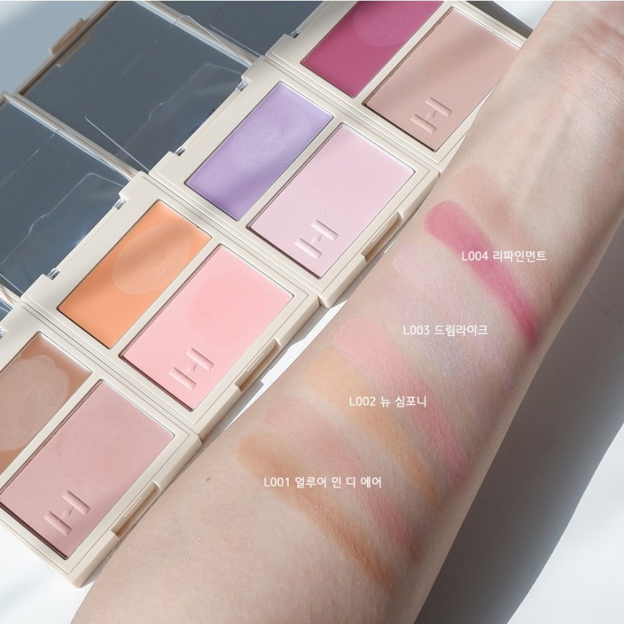 [チーク+ブラシ]トゥルーディメンションレイヤーリングチーク+ブラシ/4カラー