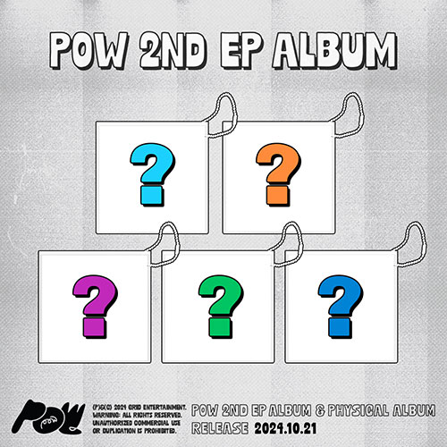 【セット/アルバム5種】 POW - 2nd EP Album