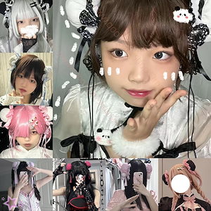 新入荷お団子頭 丸子 ヘア飾り 手作り まるこ ヘアアクセサリー コスプレ チャイナ風 饅頭 お団子 髪飾り ヘアクリップ 可愛い