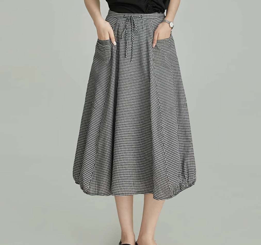 スカート レディース ボトムス ロングスカート パンプキンスカート ミモレ ロング かわいい 大人可愛い きれいめ シンプル カジュアル 上品 かっこいい こなれ感 ガーリー クール モード系 都会的