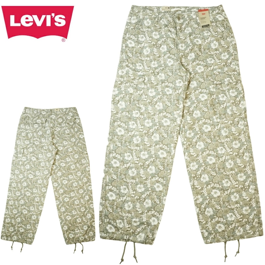 メンズ レディース パンツリーバイス LEVISA47070020 94 BAGGY CARGOS94 バギー カーゴパンツFLORAL CAMO フローラル