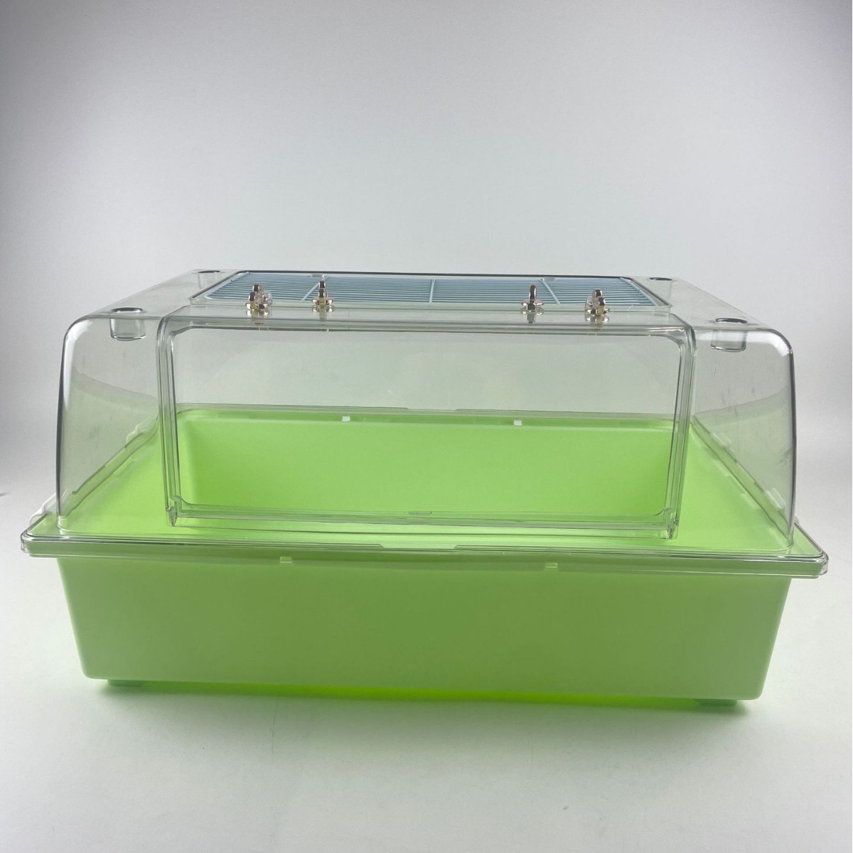 ハムスターケージの広いスペースはゴールデンベアハムスター小さなペットに適しています透明な視野角と広いフリップカバーのために特別に設計されています