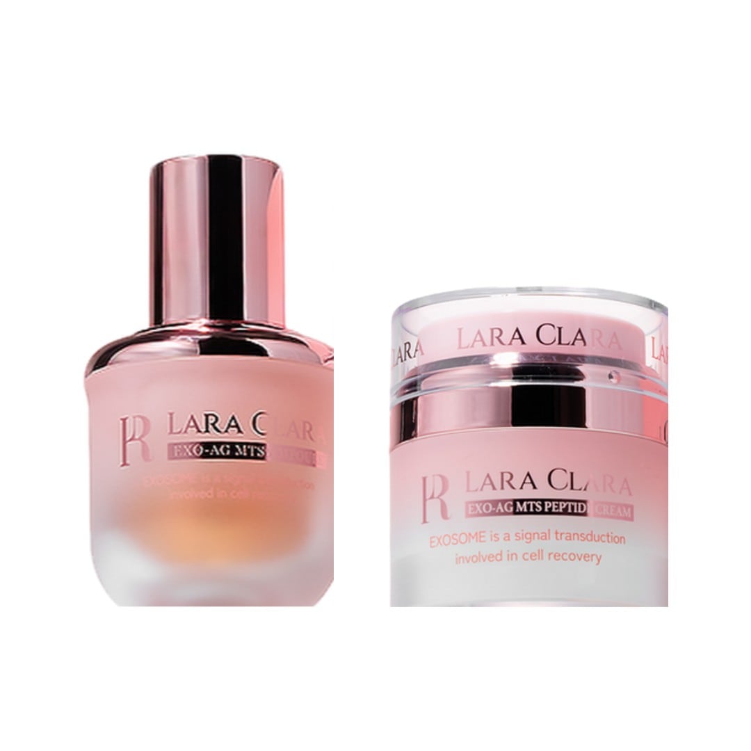 ララクララ EXO-AGE 2点セット MTSアンプル30ml＋MTSペプチドクリーム50g