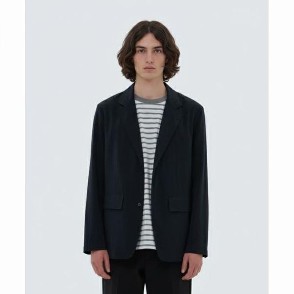 SNOWPEAK APPAREL ルート ブレザー ジャケット Black S24MMRJK68