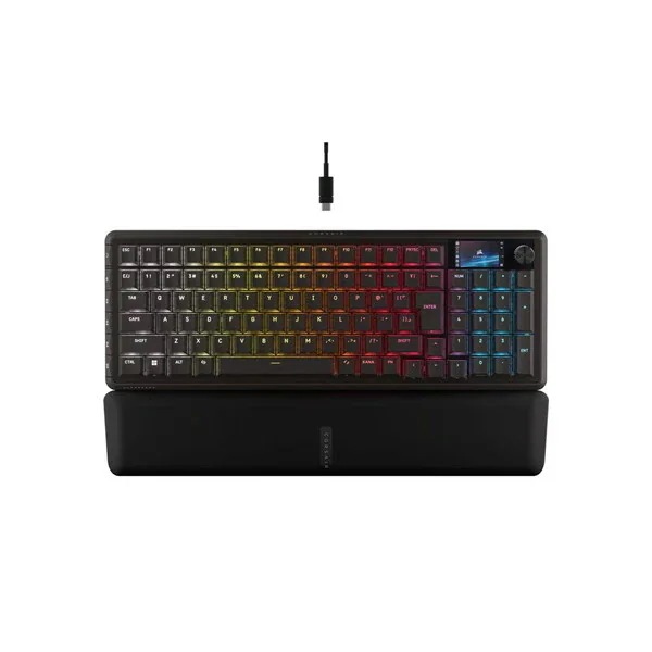 CHR-91E901E-JP ブラック/デュアルトーン ゲーミングキーボード (日本語配列 98キー/USB/有線)