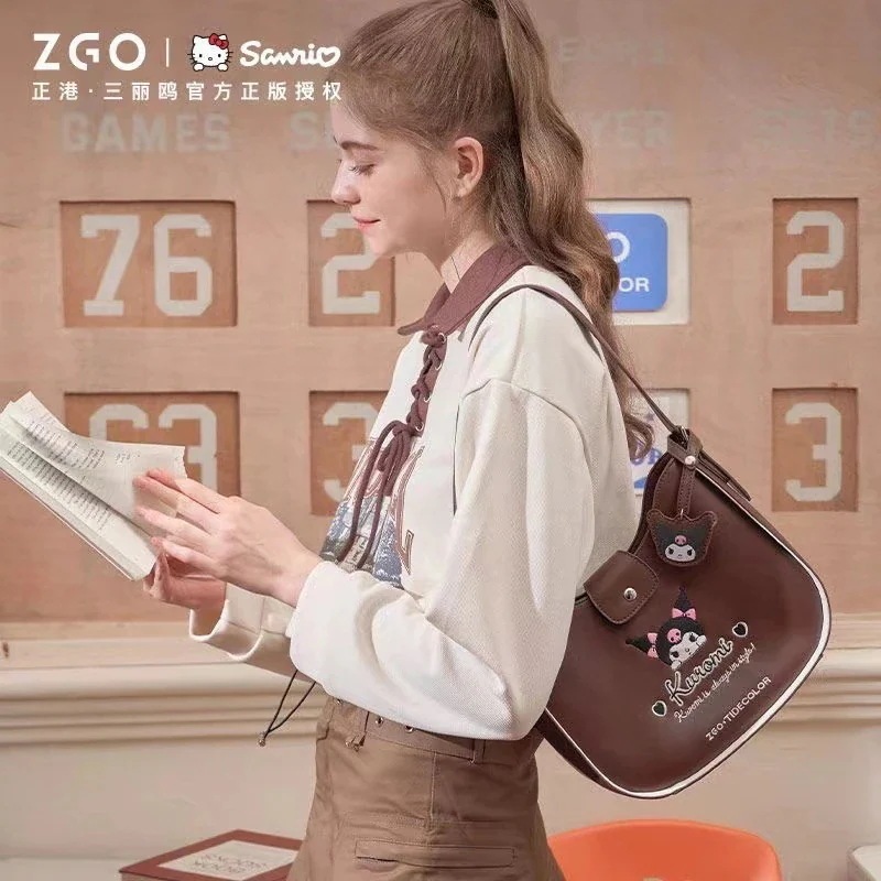 クロスボディショルダーバッグクロミ連名ショルダーバッグフレンチ女子のお出かけカジュアルショルダーバッグです