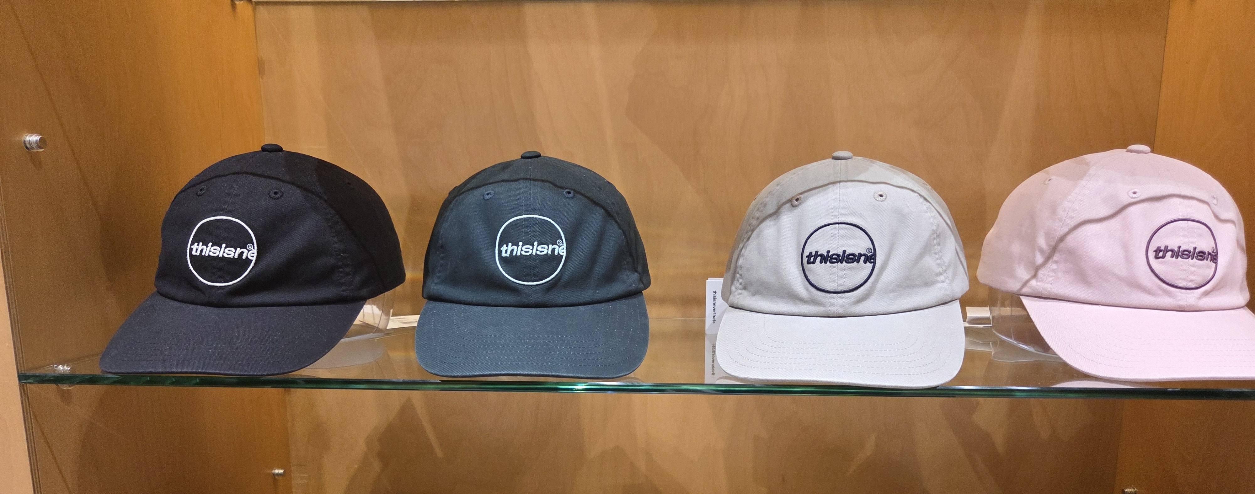 【THISISNEVERTHAT】 25FW C-LOGO CAP : 3COLORS