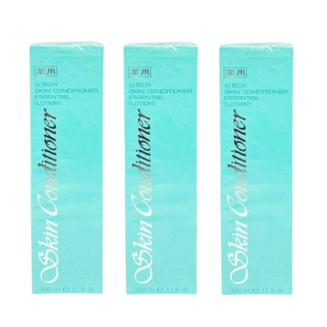 エクサージュ 薬用スキンコンディショナー エッセンシャル N 330ml 3本セット / 大容量 スキンコンディショナー 医薬部外品 敏感肌 薬用化粧水 ハトムギ /