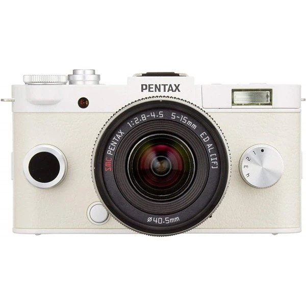 【中古】ペンタックス PENTAX Q-S1 ズームレンズキット ピュアホワイト SDカード付き