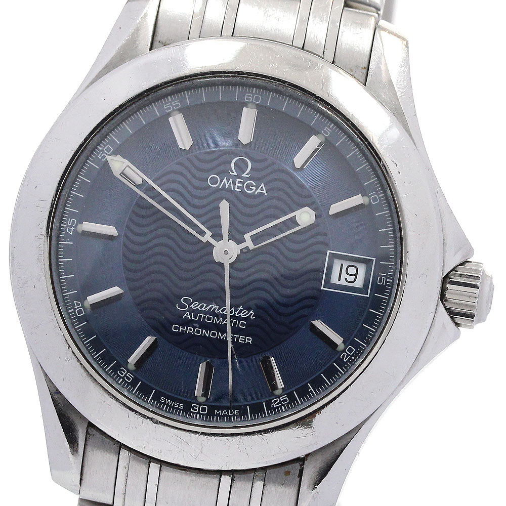 オメガ OMEGA 2501.81 シーマスター120 デイト 自動巻き メンズ _846374【中古】