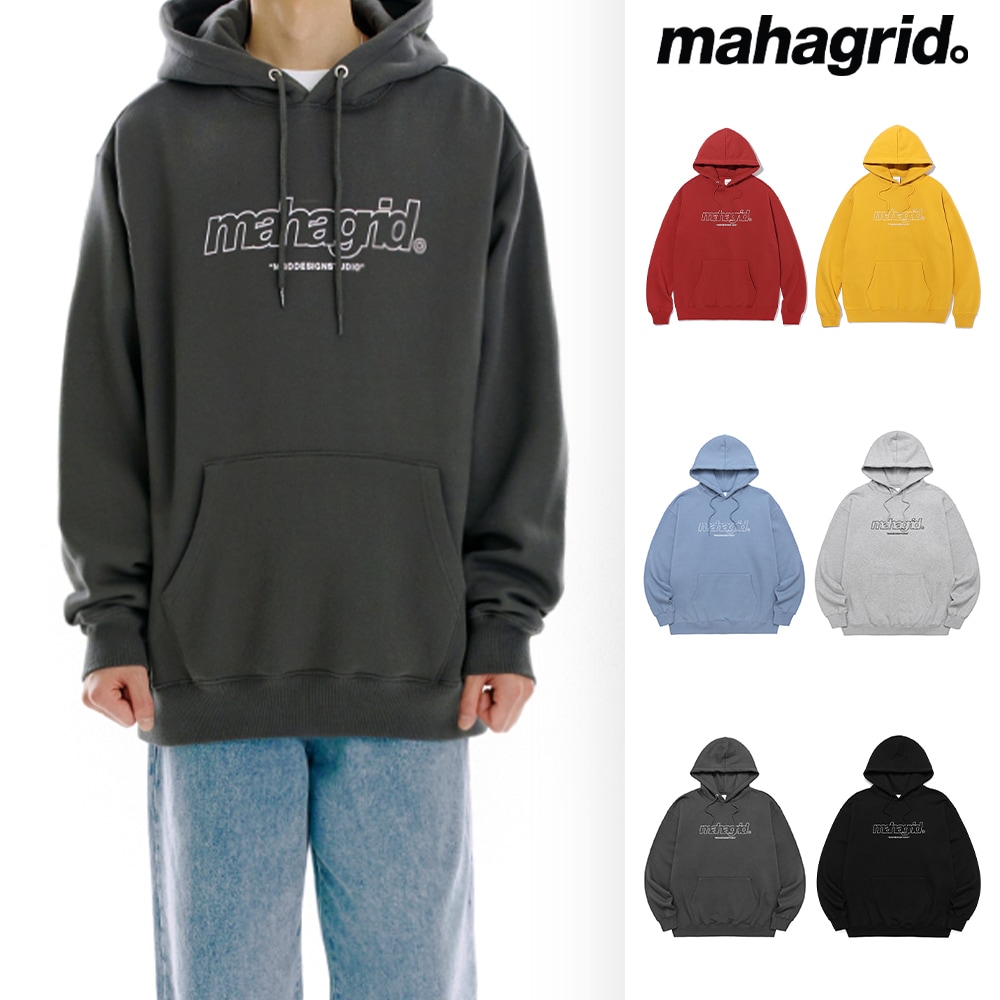 [mahagrid] THIRD LOGO HOODIE