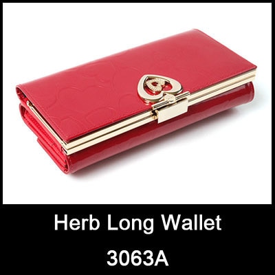 送料無料 Herb Long Wallet 3063A Omnia 70%80 % OFF100% 正規品100%イタリア産の天然皮革/ミラノブランドHANDMADE