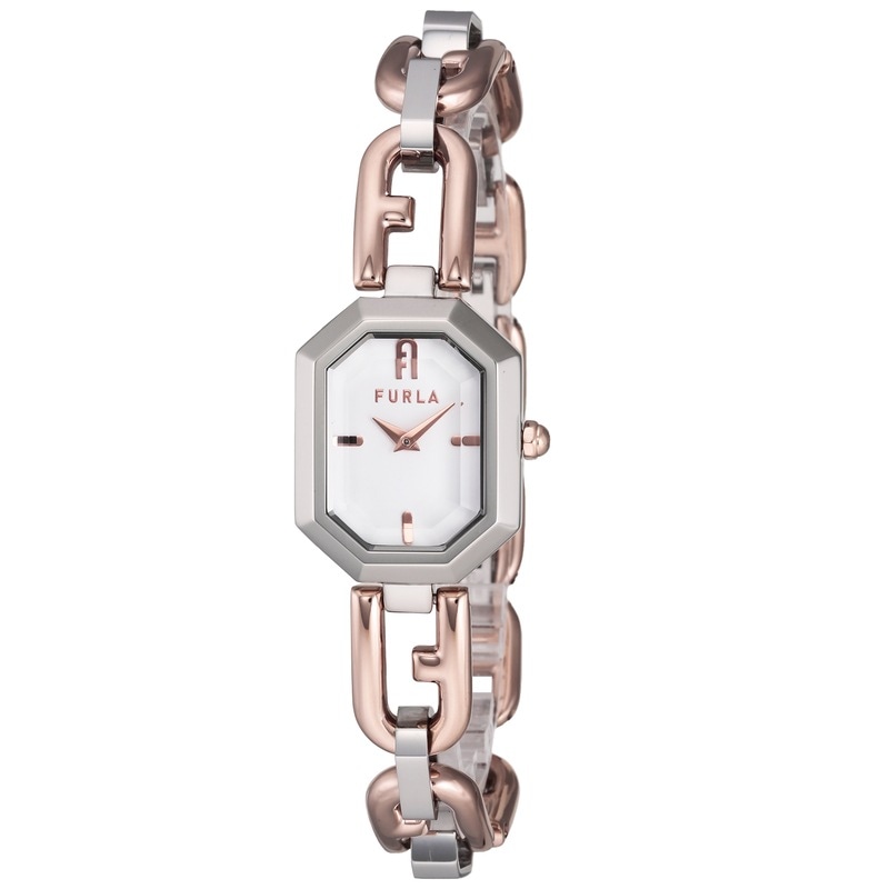 【腕時計】 FURLA(フルラ) オクタゴナル レディース シルバー クォーツ WW00044002L5 時計 ブランド