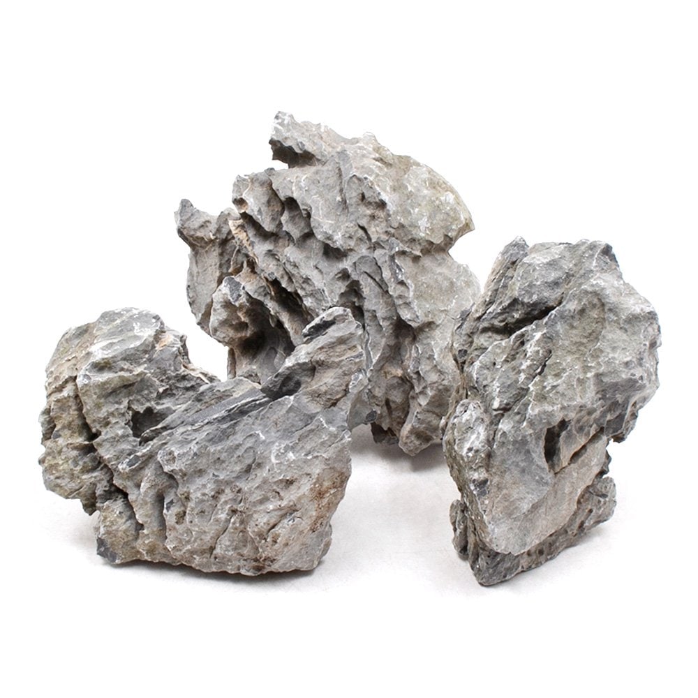 形状お任せ　青龍石　Ｌサイズ（約１８ー２３ｃｍ）　３個　アクアリウム　レイアウト素材　ＣＲＣ21―20―99―10―00