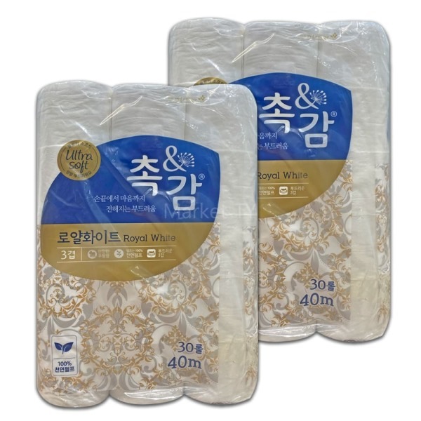 Kleannara/肌触りの良いソフト/40m/x/x2/ロール/3重/商用利用·大容量