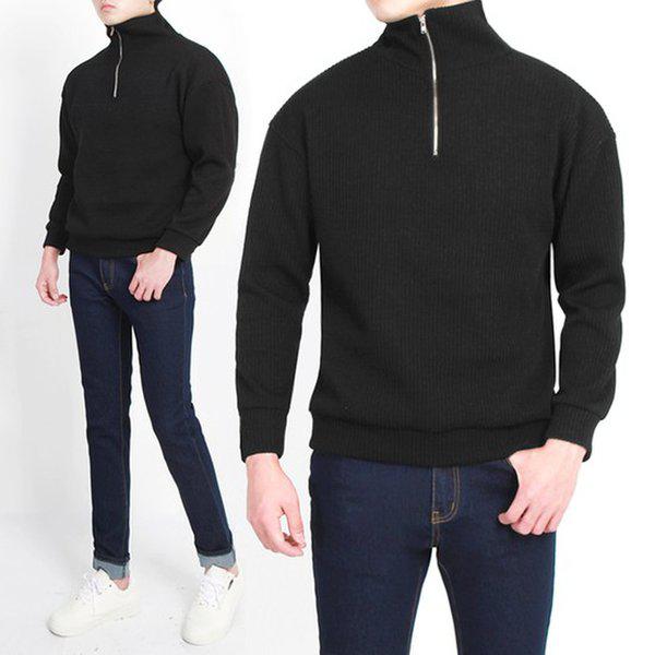 マインフロー男性用NFマジック7ハーフジップニット