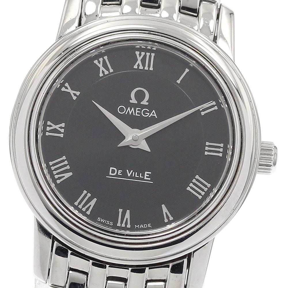 オメガ OMEGA 4570.52 デビル プレステージ クォーツ レディース 良品 _934293【中古】