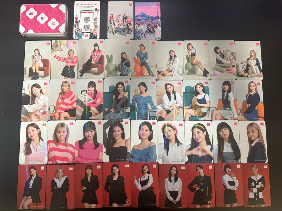 TWICEロッテ銀座 トレカ全員セット TWICEロッテ銀座 トレカ全員セット (ファッション通販】 TWICE