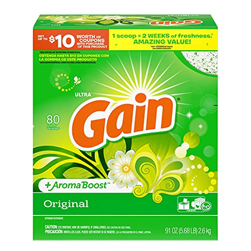GAIN ゲイン洗濯洗剤 オリジナル 粉末 80回分 91oz 2.57kg 2021年新作入荷 【89%OFF!】