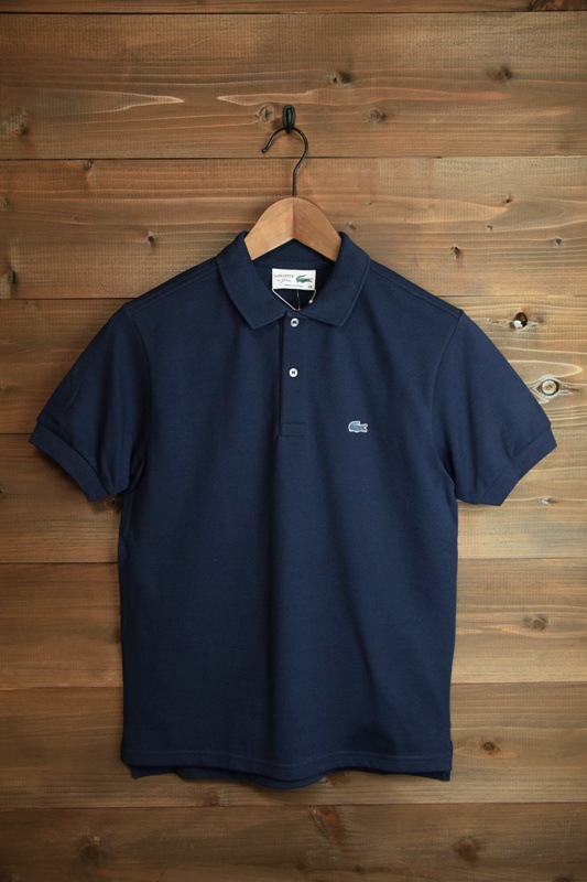 新入荷LACOSTE for J.CREW ラコステ フォー ジェイクルー KIDS POLO SHIRTキッズポロシャツNAVY(ネイビー)コラボ　刺繍　ワンポイント　キッズサイズ　レディースサイズ　紺