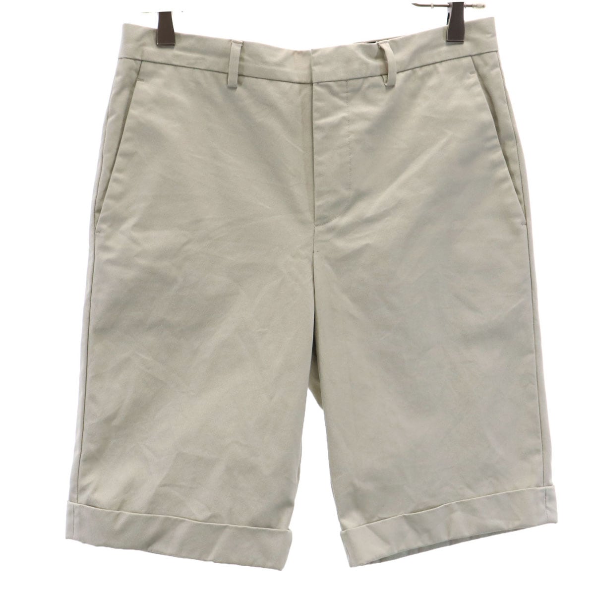 イタリア製 チノショートパンツ 44 グレージュ メンズ 古着