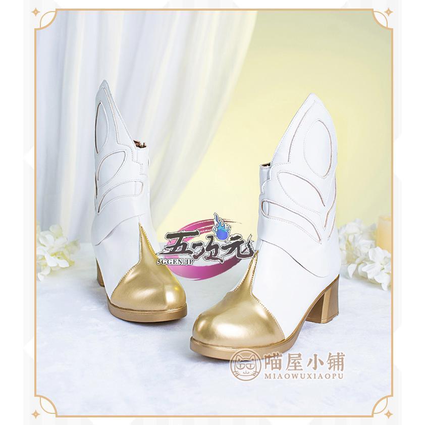 【新品販売 Q10最安値！】 ハロウィン パーティー 仮装　原神　コスプレ　蛍　女主人公　靴　短いブーツ