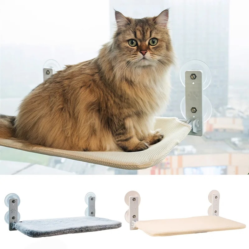 猫の窓のハンモック,猫のベッドのハンモック,バルコニー,巣,吸盤タイプ,ペット用品