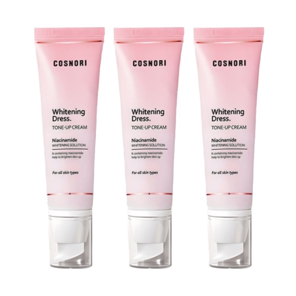 ホワイトニング ドレス トーンアップクリーム 50ml 3個
