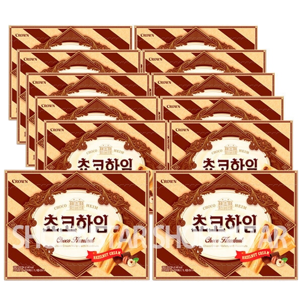 クラウン チョコハイム 284g お菓子 オフィス おやつスナック 12個