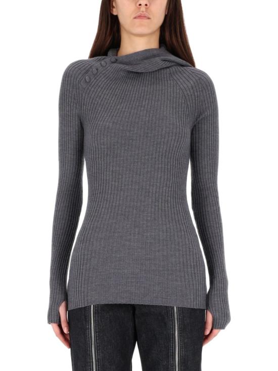 JEAN PAUL GAULTIER Women Knitwear PO027 K01307 Grey